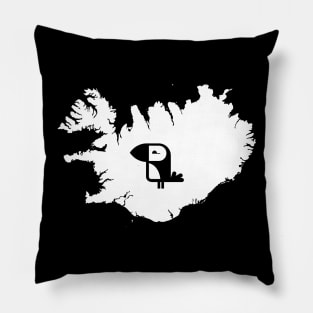 Cute Iceland Puffin Pillow