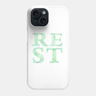 Rest in green Phone Case