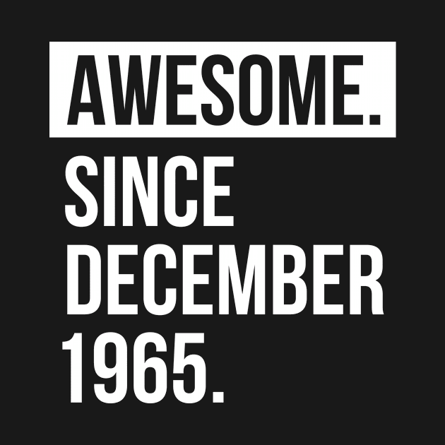 Awesome since December 1965 by hoopoe