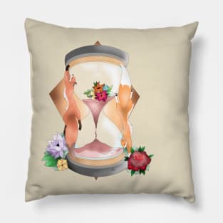 Fox hourglass Pillow