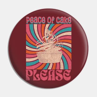 Hippie Peace T-shirt Pin