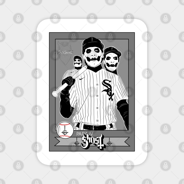 Baseball Papa Magnet by ImSomethingElse