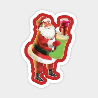 Santa Cold One Magnet