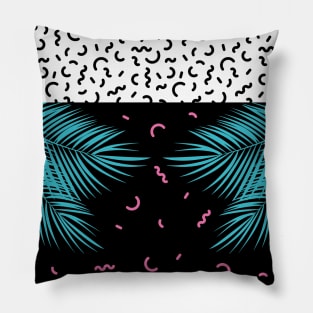 Memphis Pattern 50 / 80s Retro Pillow