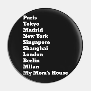 Cities of Fashion Pin