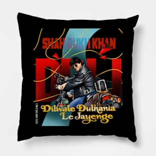 DDLJ Shahrukh Khan art Pillow