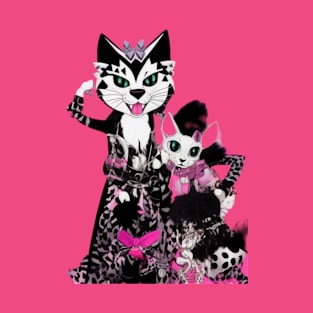 Kawaii Cat Girls T-Shirt