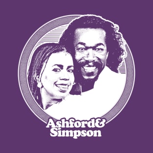 Ashford & Simpson /// 80s Retro Soul Fan Design T-Shirt