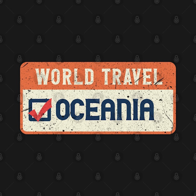 Oceania world travel by SerenityByAlex