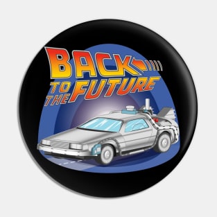 Back To The Future Pin