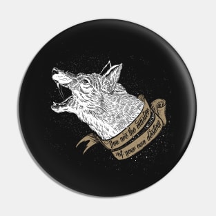 Wolf Protector Pin