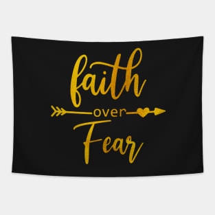 Faith over fear Tapestry