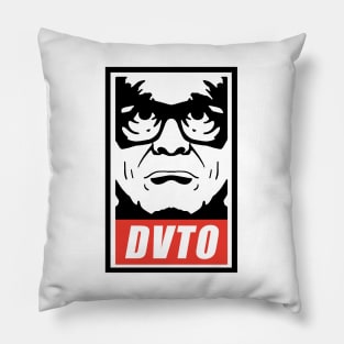 DeVito OBEY parody Pillow