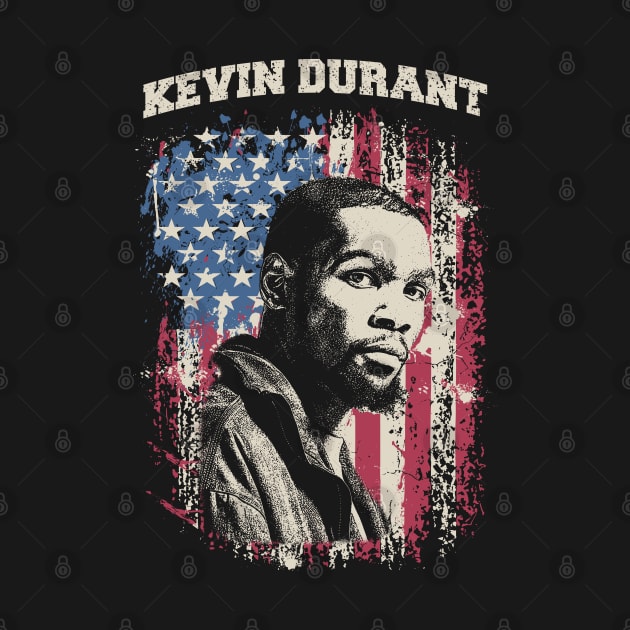 Vintage Distressed Kevin Durant by Yopi