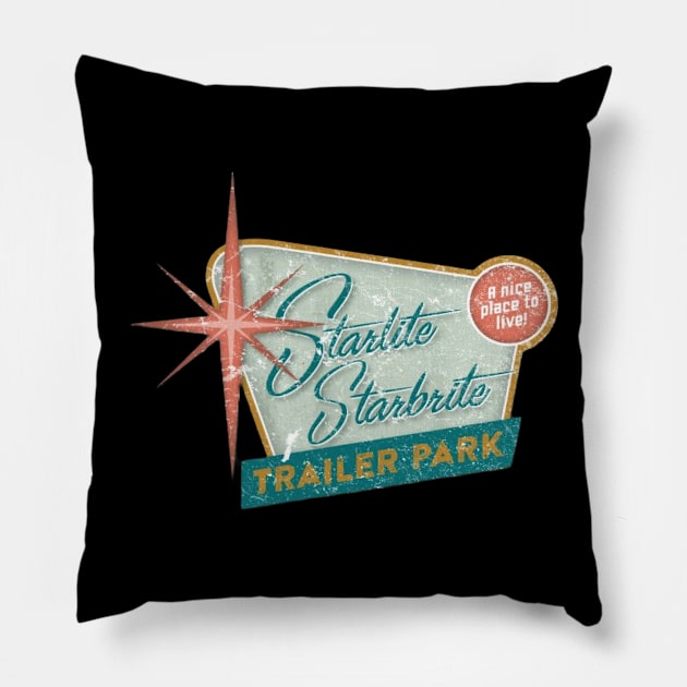 Last Starfighter Trailer Park Pillow by That Junkman's Shirts and more!