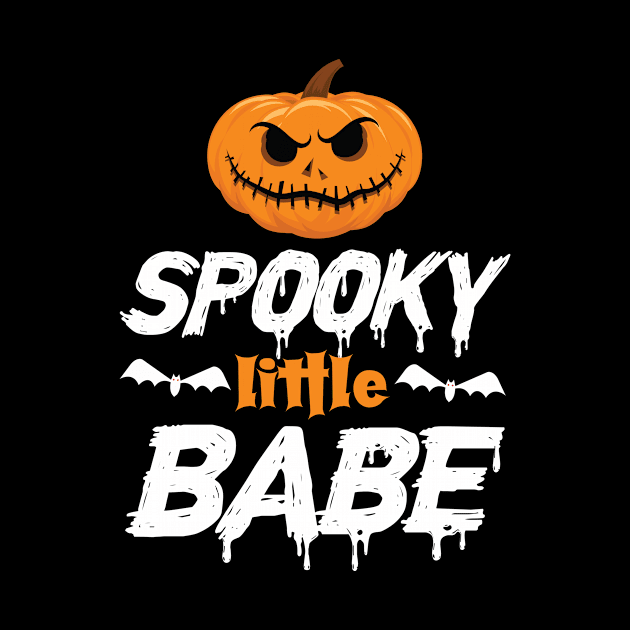 Spooky Little Babe T-shirt by AYOUCHKA
