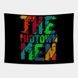 vintage color The Midtown Men Tapestry