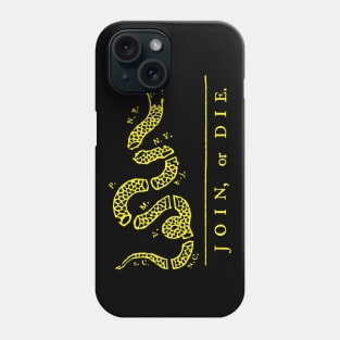 Vintage 1754 Join or Die Snake Phone Case