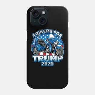 Trikers For Trump 2020 Biker Phone Case