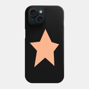 Star 6 Peach Fuzz Pantone Color of the Year 2024 Phone Case