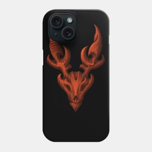 deer skull art Phone Case