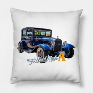 1931 Ford Model A Deluxe Tudor Sedan Pillow