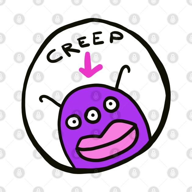 Creep - funny alien by ThomaeArt