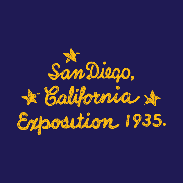 San Diego California Exposition 1935 by TouristTrash