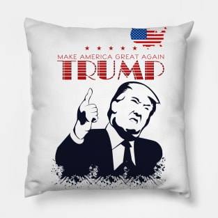 trump make america great again Pillow