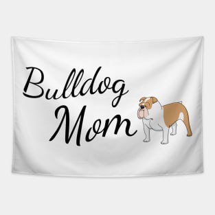 Bulldog Mom Tapestry