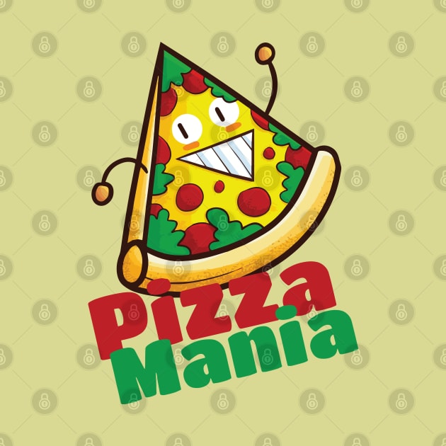 Pizza Mania by Jocularity Art