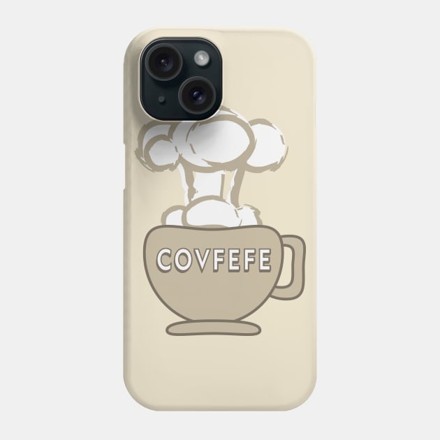 Covfefe Explosion T Shirt Phone Case by ACRDesigns