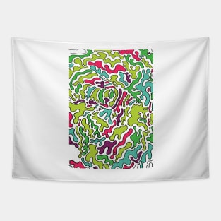 Psychedelic Splat Tapestry