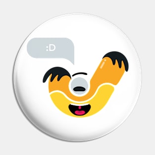 Jmiley Laugh Pin