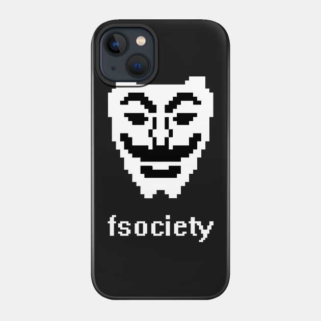 Fsociety Mask (Mr. Robot) - Mr Robot - Phone Case