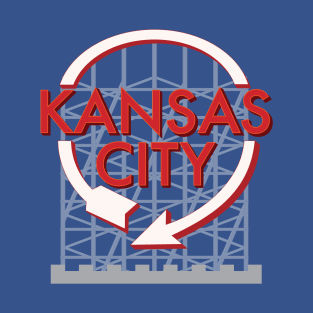 Kansas City Retro Rooftop Sign T-Shirt