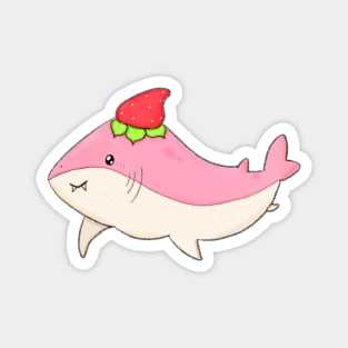 strawberry shark 🍓 Magnet