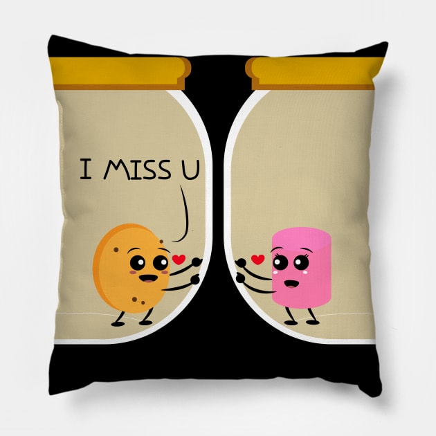 I miss you Pillow by Coowo22