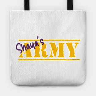 Shaya's Army Tote