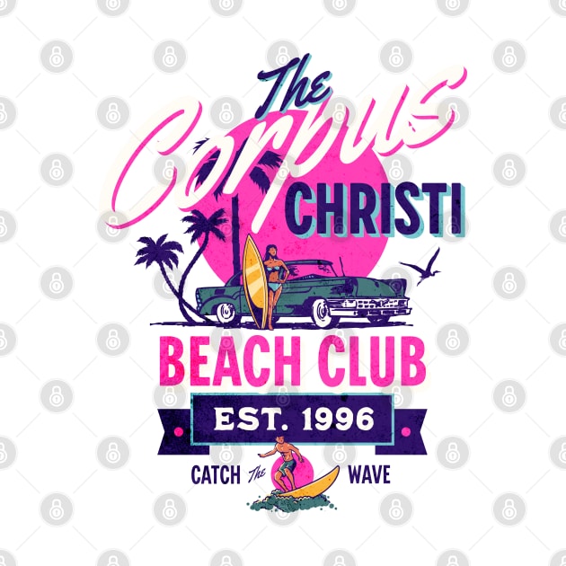 Corpus Christi Beach Club by TheCraftyDrunkCo