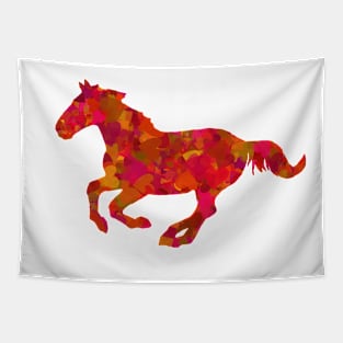 Heart horse Tapestry