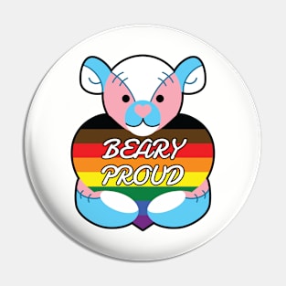 Beary Proud - Trans Pin