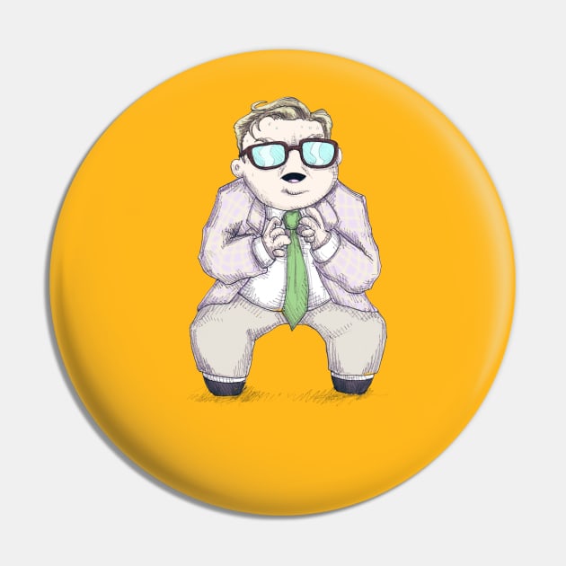 Motivational Speaker Pin by LVBart