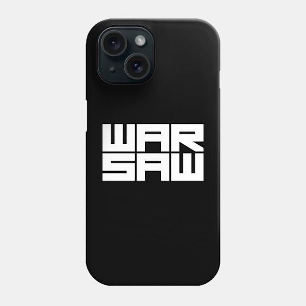 warsaw logo Phone Case by lkn