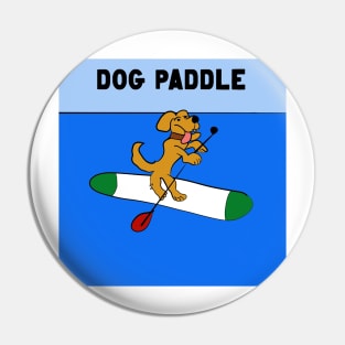 Dog paddle Pin