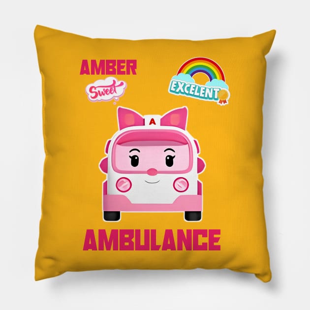 amber Pillow by scary poter