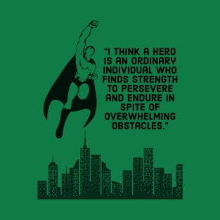 The meaning of a superhero T-Shirt