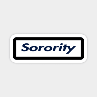 SUPER SORORITY LOGO Magnet