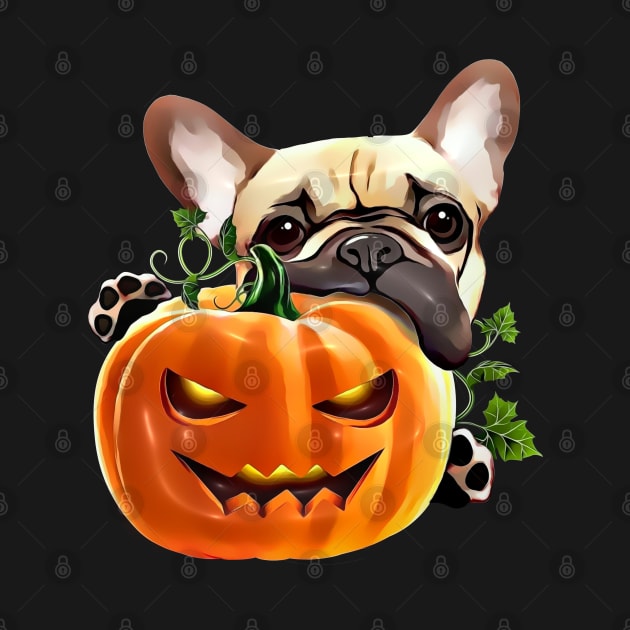 French bulldog and pumpkin, pumpkin,pumpkins,halloween,fall,spooky by Collagedream