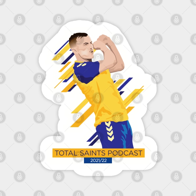 Club Captain 'Dynamic' Magnet by Total Saints Icons